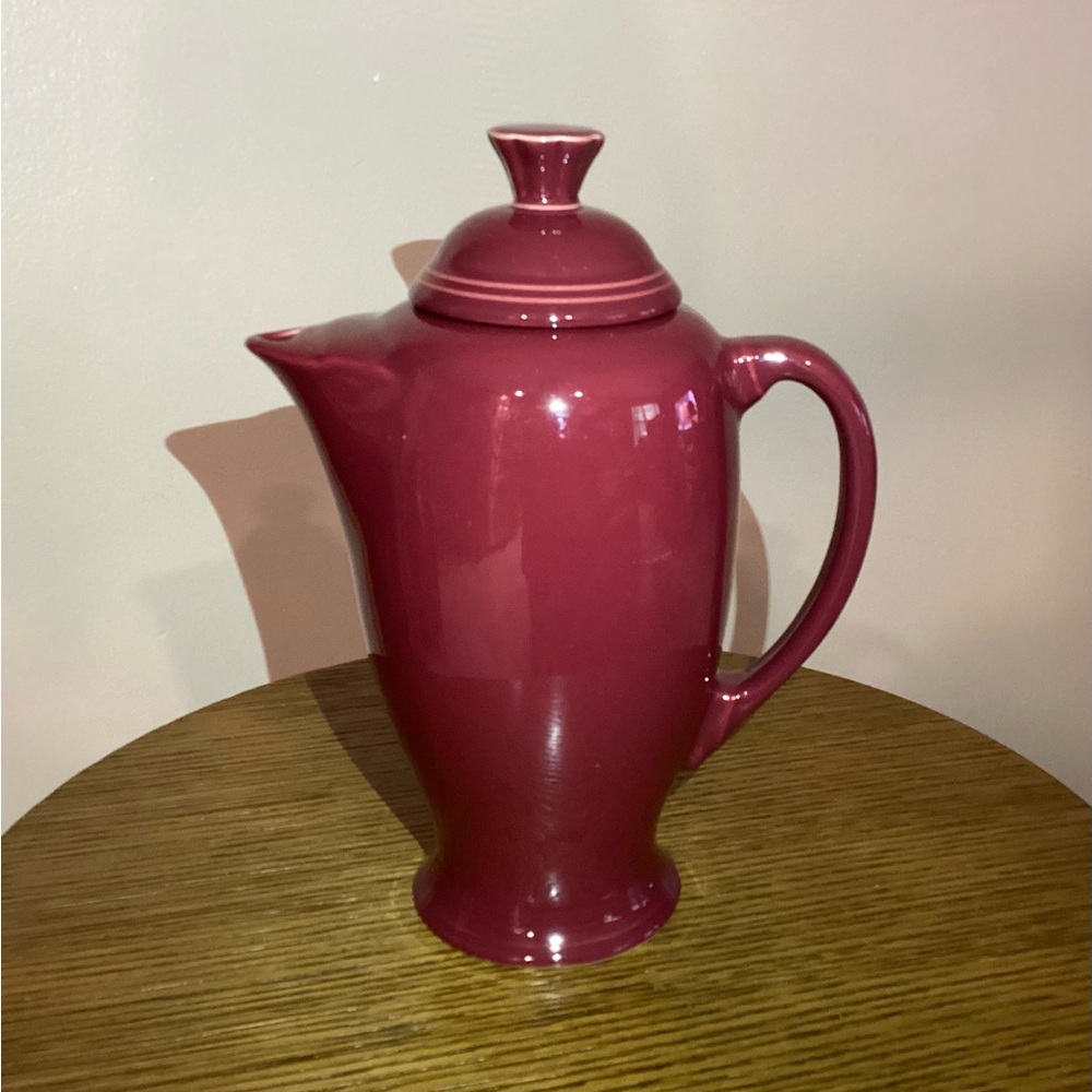 Fiestaware Cinnabar Coffee Server Pot